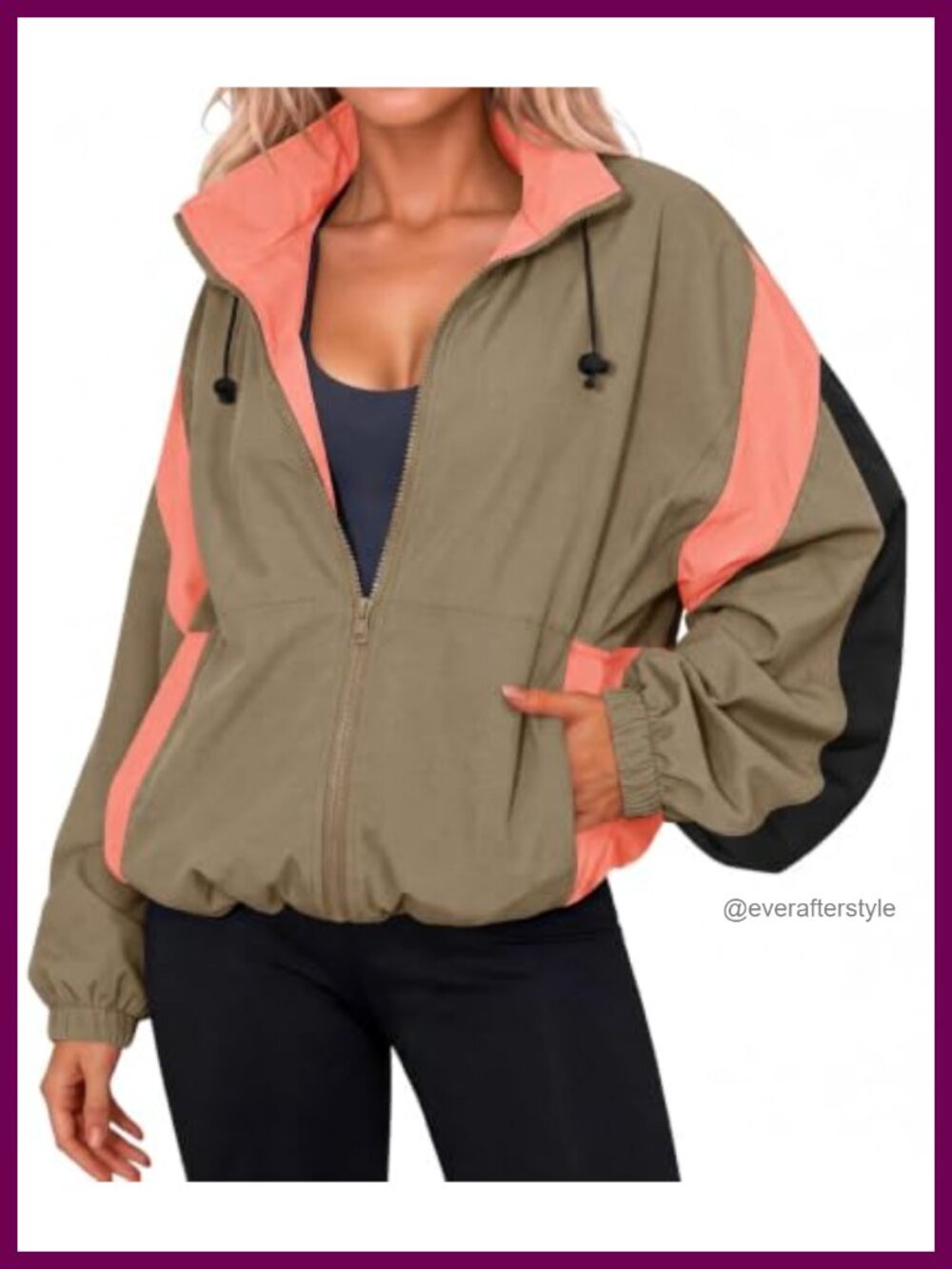 Lightweight Waterproof Windbreaker Hooded Casual Jacket